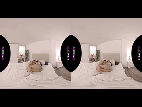 ❤️ PORNBCN VR دو لزبین جوان در واقعیت مجازی سه بعدی 4K 180 با شاخ از خواب بیدار می شوند ژنو بلوچی کاترینا مورنو پورنو روسی در ما ❌️❤